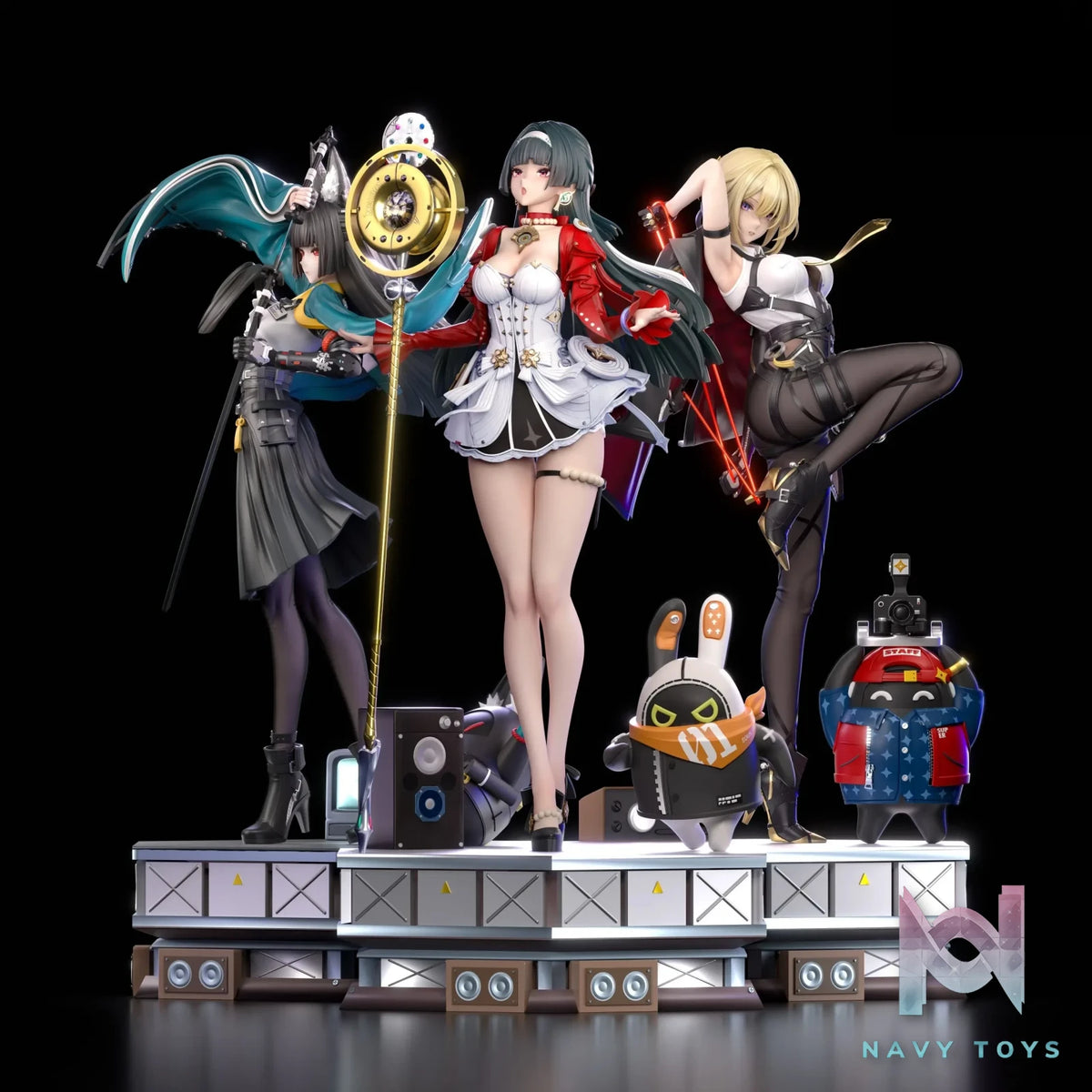 Hakimi Studio – Astra Yao X Hoshimi Miyabi X Evelyn Chevalier Zenless Zone Zero