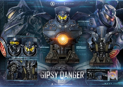 Prime 1 Studio – Life Size Bust Pacific Rim Gipsy Danger LSPACRIM-01 LSPACRIM-01DX (Licensed)