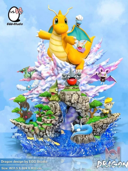 Dragon Group - Pokemon - Egg Studio resin statue egg studio anime figure