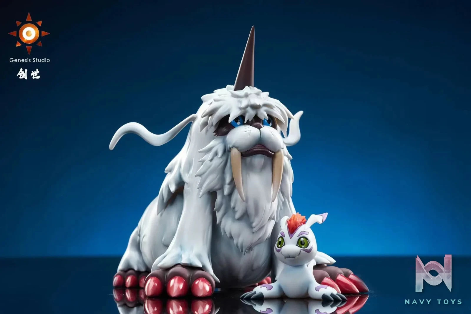 Genesis Studio -Digimon Gomamon & Ikkakumon