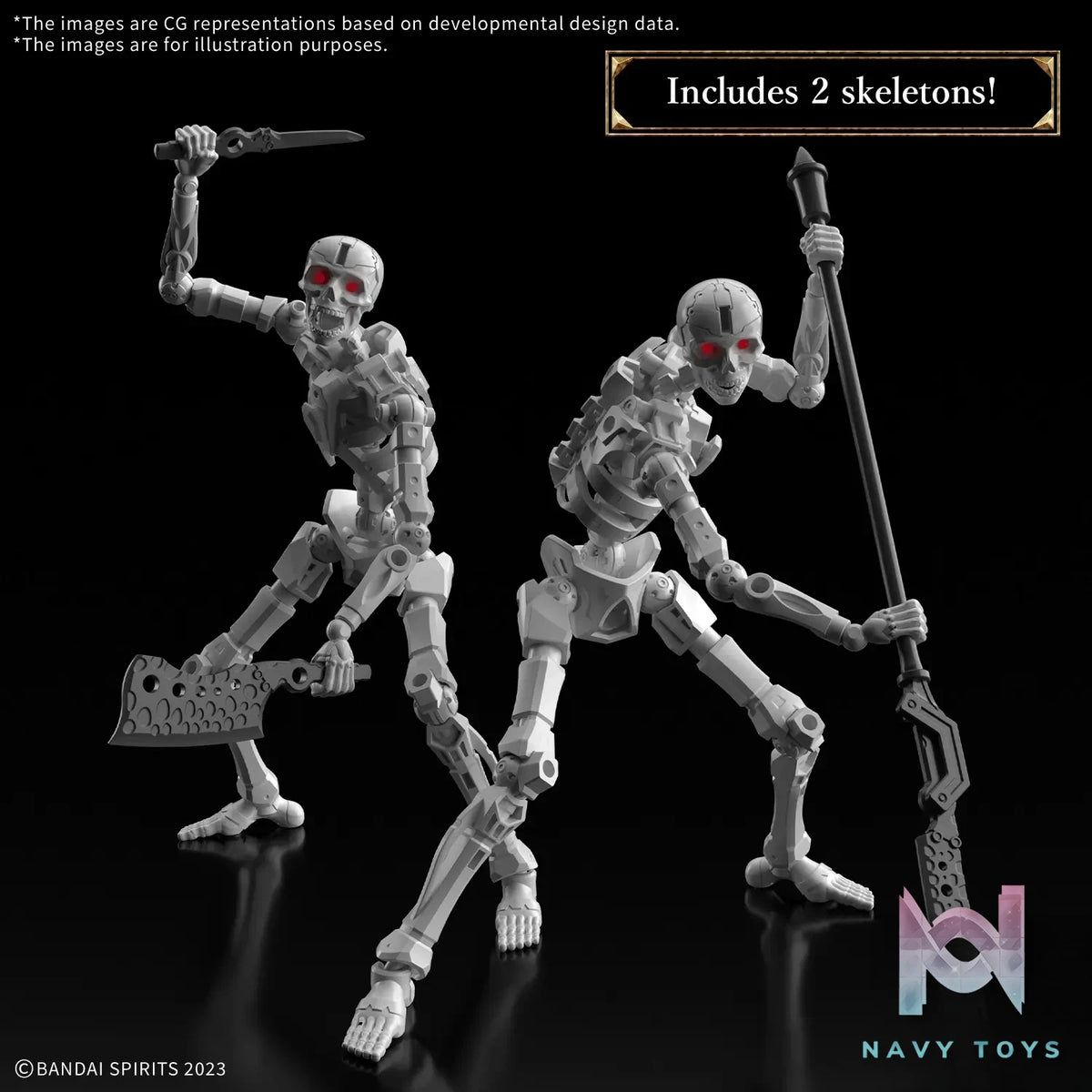 BANDAI SPIRITS – 30MF DLROSKELETON (Licensed)
