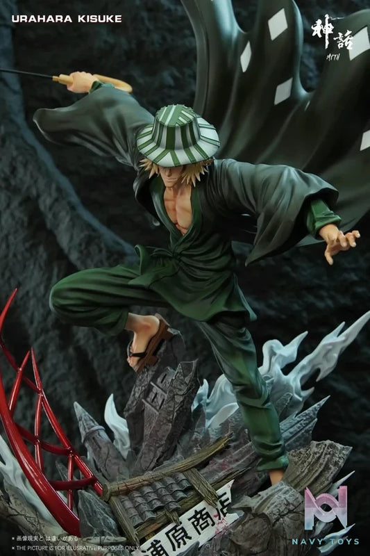 Myth Studio - BLEACH Urahara Kisuke resin statue Navy Toys anime figure