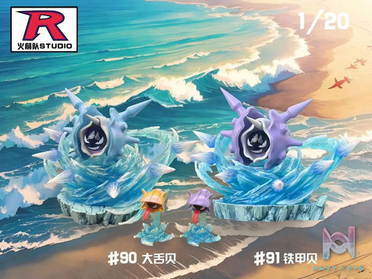 Rocket Team Studio – Pokemon Cloyster Evolution Group