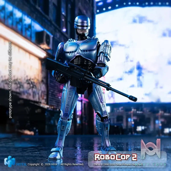 Hiya Toys – HIYA Exquisite Super Series 1/12 Scale 6.5 Inch RoboCop 2 RoboCop Action Figure (Licensed)
