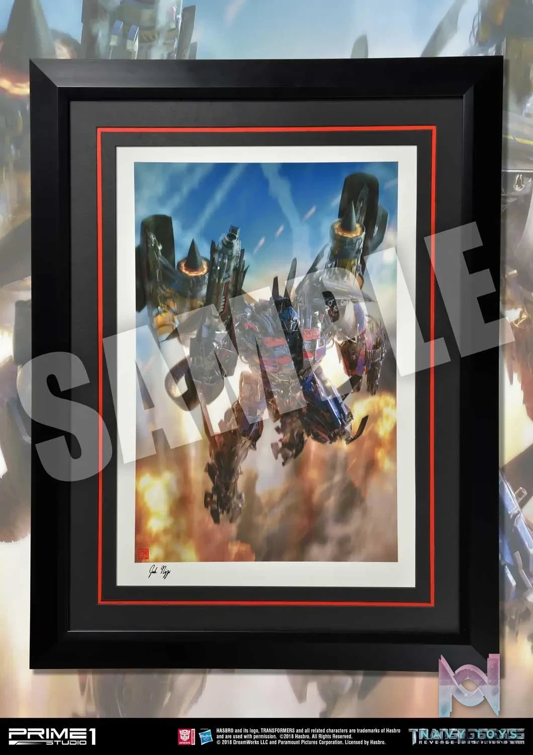 Prime 1 Studio Revenge of the Fallen (Film) Jetpower Optimus Prime APTF-01