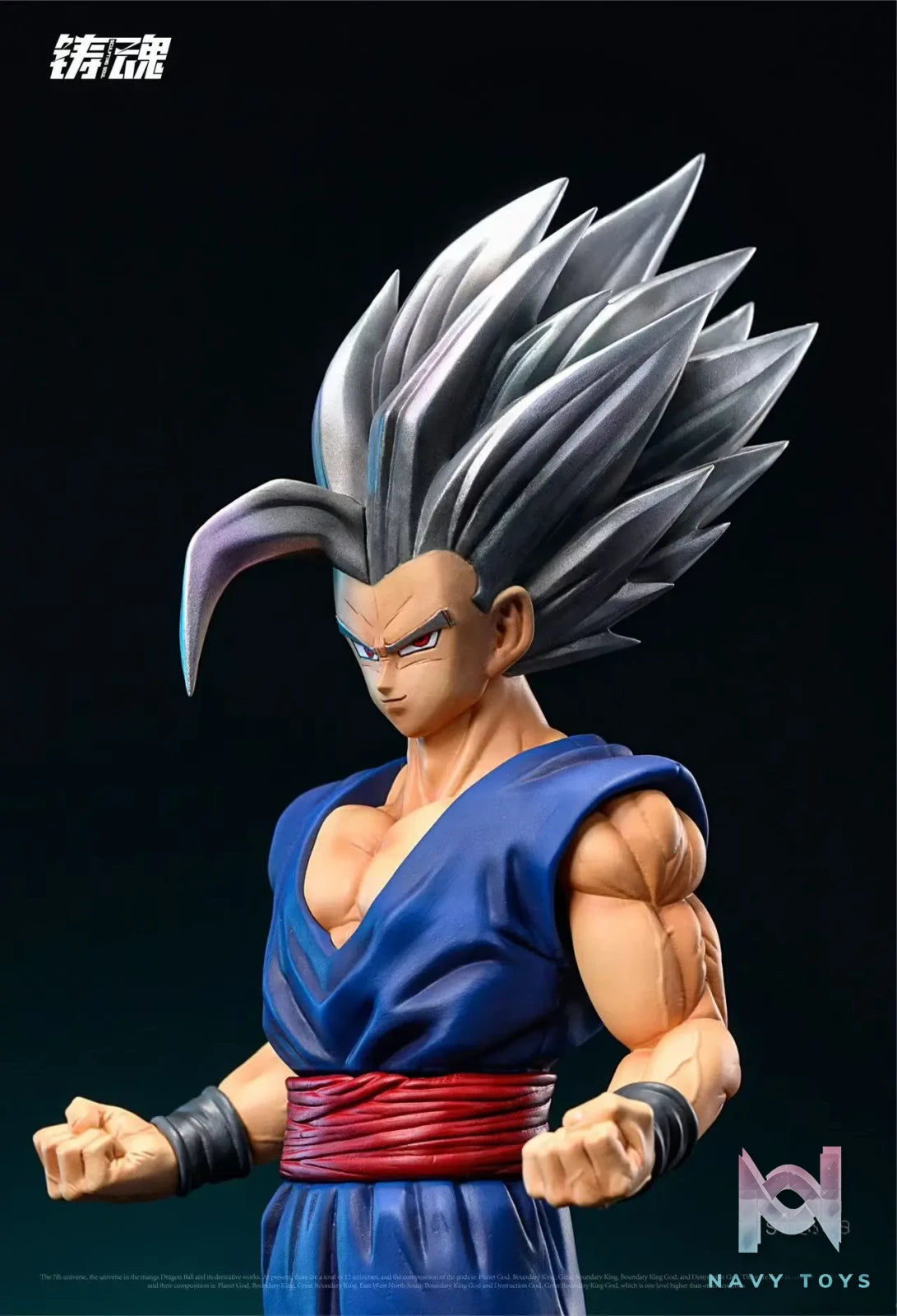 Sculpting Soul Studio - Super Warriors of Universe 7 (Goku, Vegeta, Gohan, Piccolo, Broly) resin statue Navy Toys anime figure