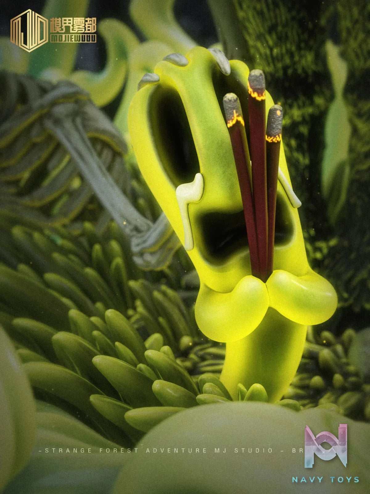 Mo Jie Wu Du Studio – One Piece Strange Forest Adventure #5 Brook & Skeleton Sheep