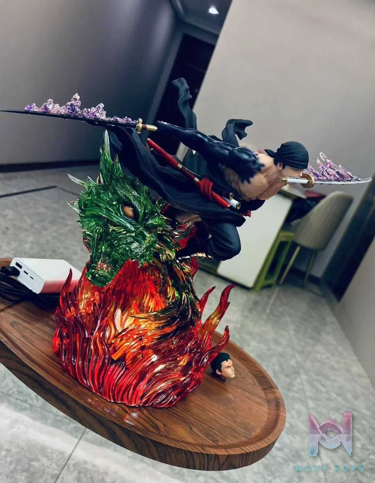 Enma Roronoa Zoro resin statue UST Studio anime figure