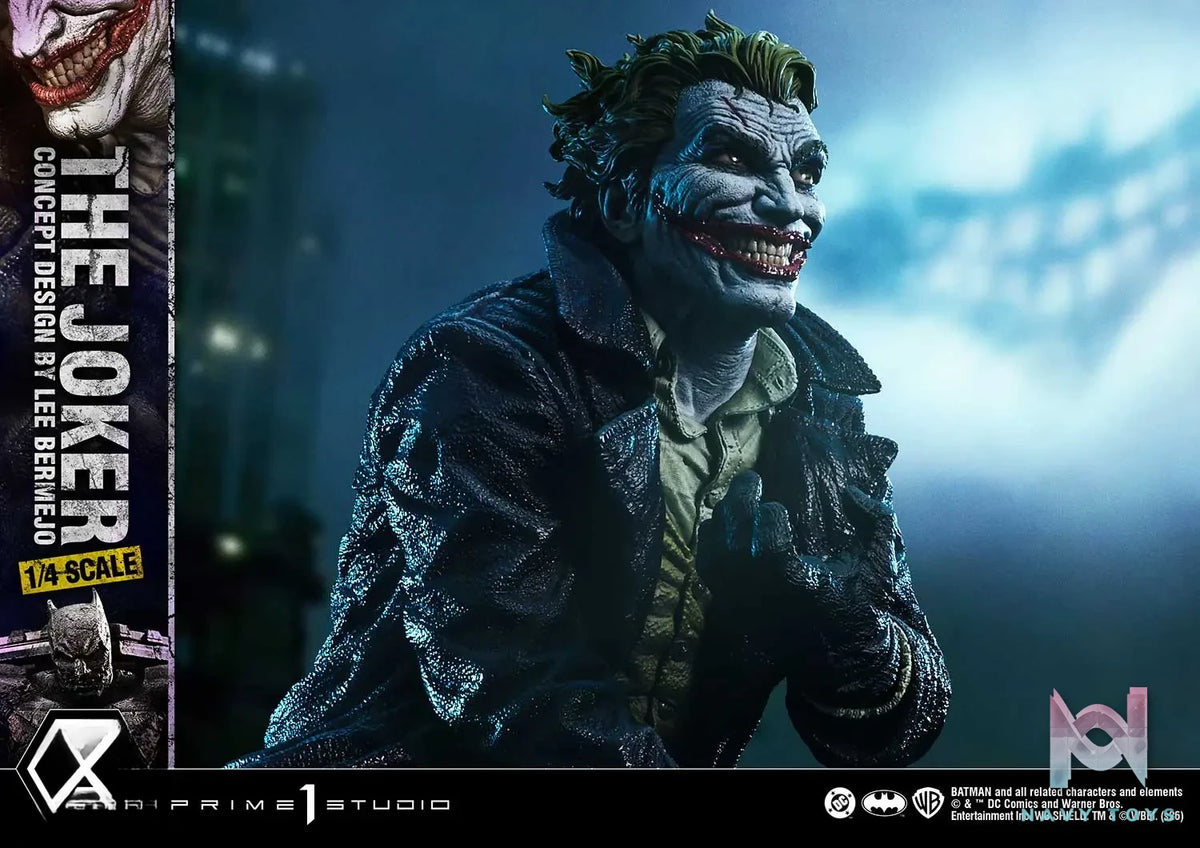 Prime 1 Studio – Ultimate Premium Masterline Batman (Comics) The Joker (Concept Design by Lee Bermejo) UPMDC-15 UPMDC-15DX UPMDC-15DXS (Licensed)