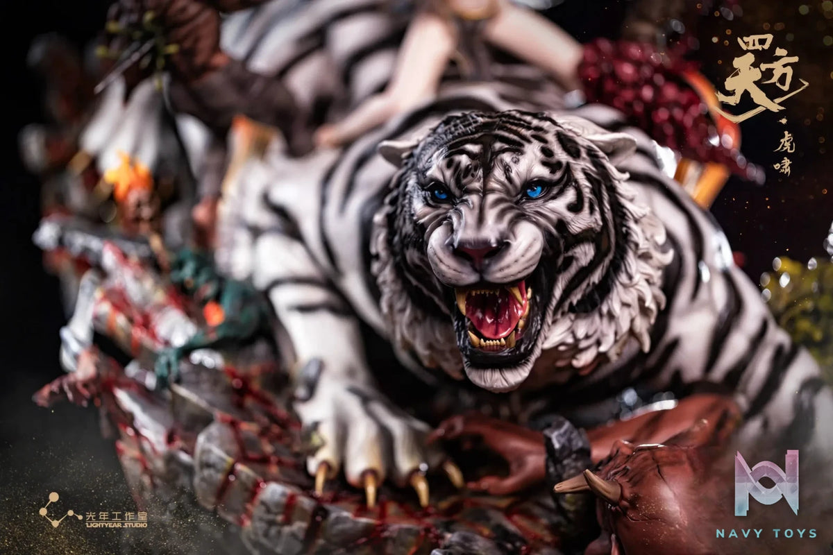 Light Year Studio – Four Square Sky Series Collectible 1/6 Statue Tiger Roar (Licensed)