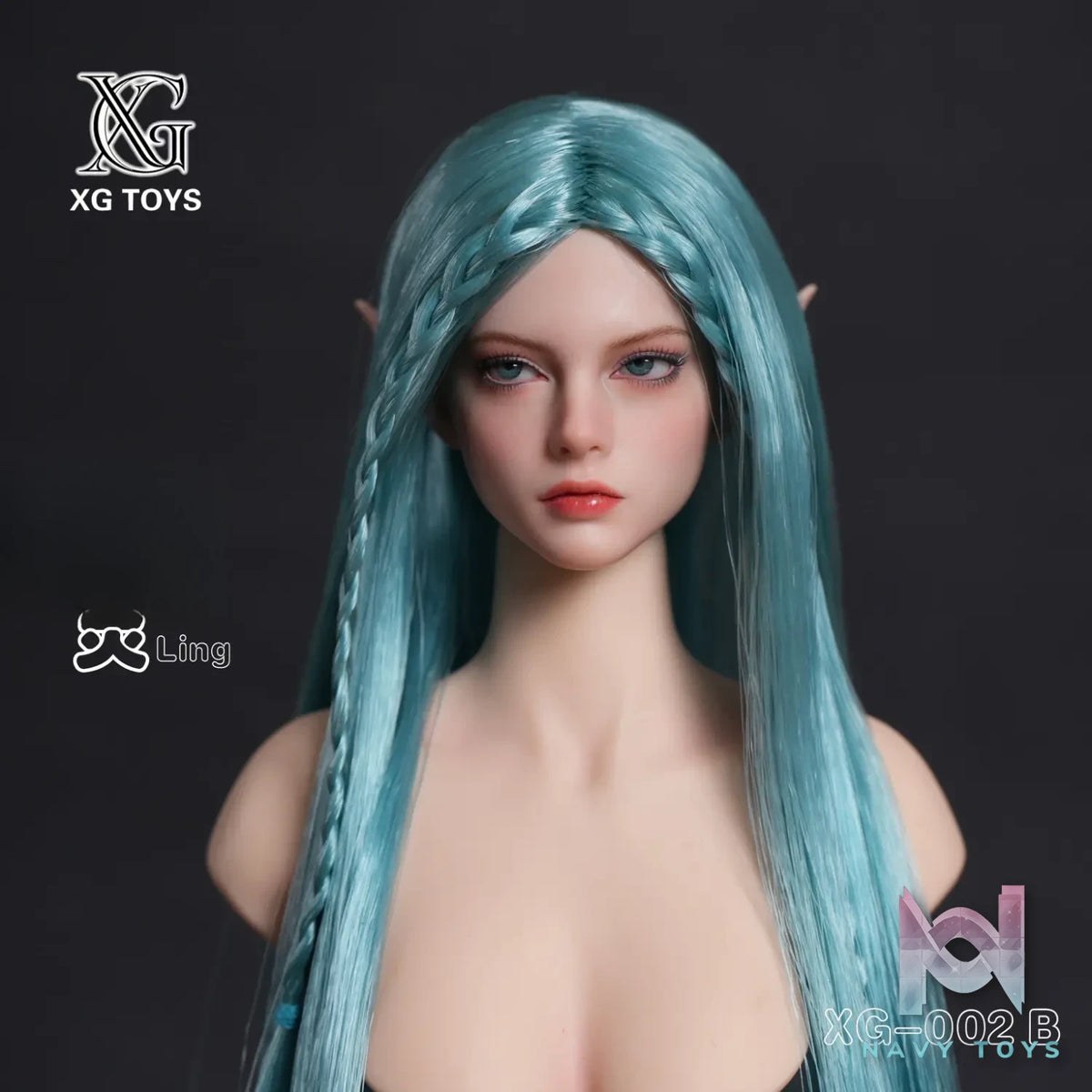 XG Toys – 1/6 Movable Eyes Elf Princess Head Sculpt XG-002 (Licensed)