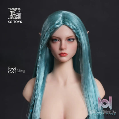 XG Toys – 1/6 Movable Eyes Elf Princess Head Sculpt XG-002 (Licensed)