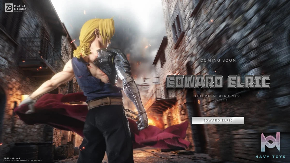Edward Elric resin statue Belief Studio anime figure