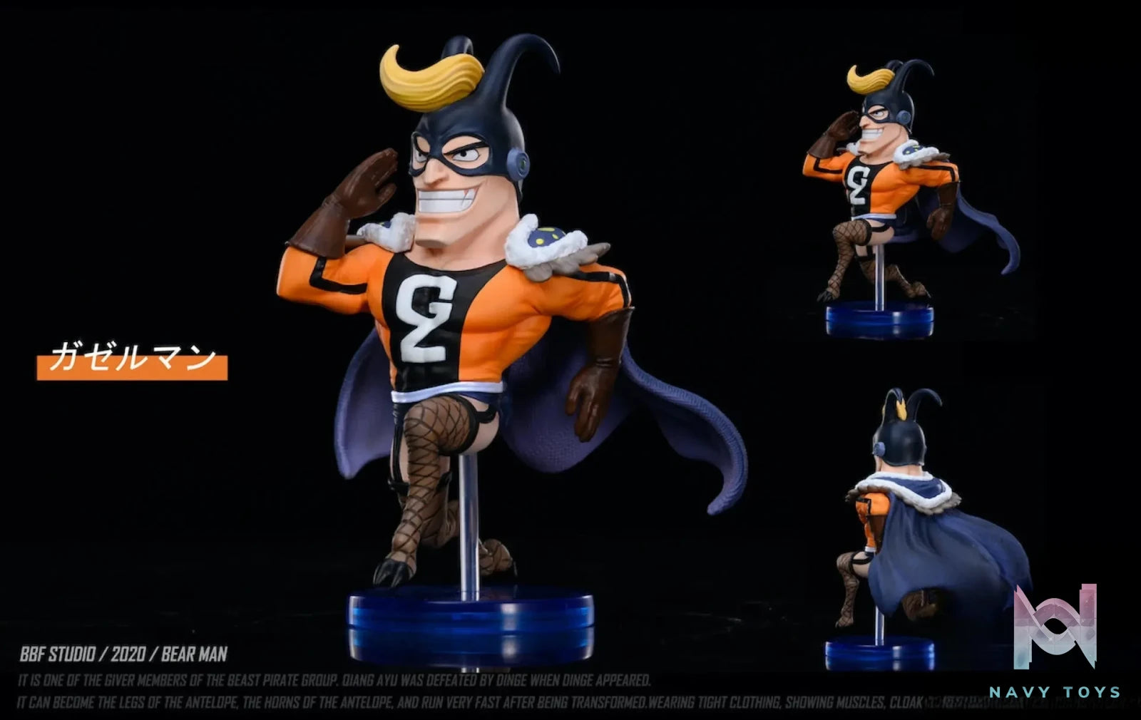 BBF Studio – One Piece Bearman and Gazelleman