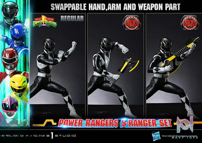 Prime 1 Studio – Premium Masterline Mighty Morphin Power Rangers Power Rangers 5-Ranger Set PMPWR-01 PMPWR-01DX PMPWR-01DXS (Licensed)