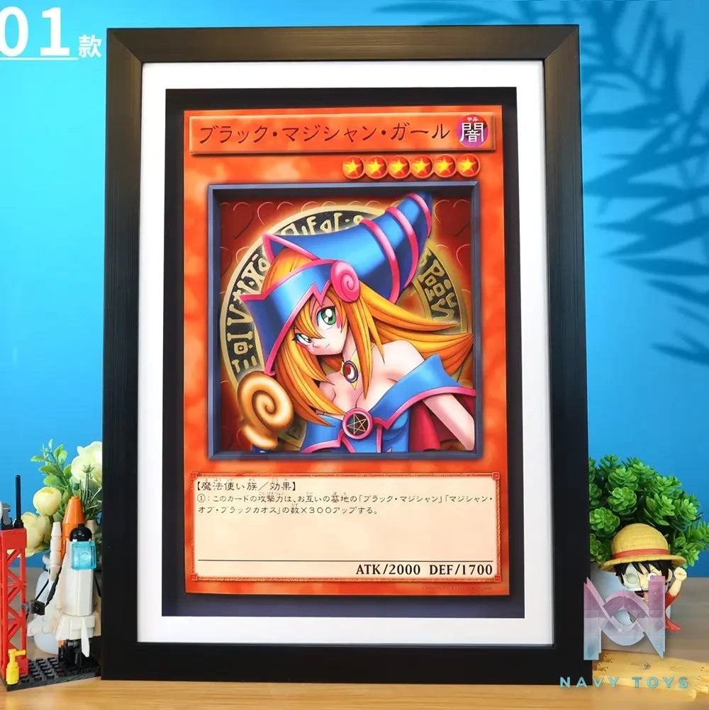 KALA HOME Studio – Dark Magician Girl 3D Decorative Painting Yu-Gi-Oh!