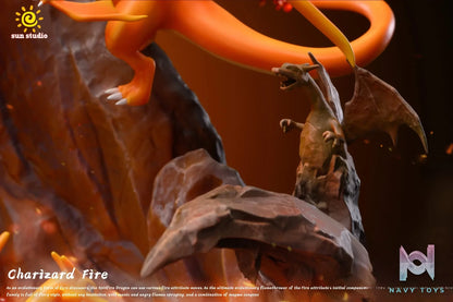 Sun Studio – Pokémon Charizard Volcano Scene
