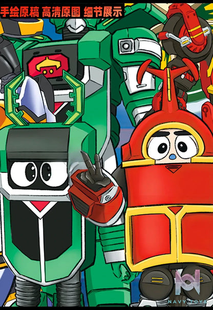 KALA HOME Studio – B-Robo Kabutack Multiple Characters 3D Decorative Painting B-Robo Kabutack