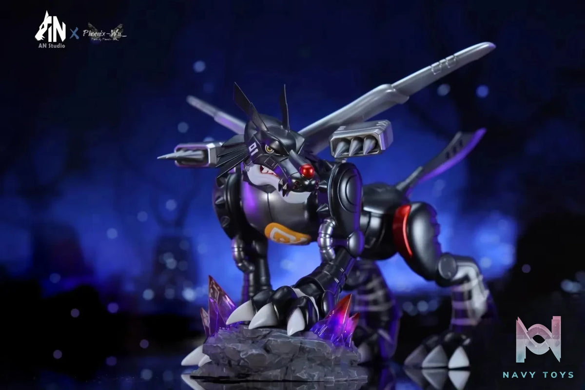 AN Studio – Digimon Black Metal Garurumon & Black Yamato Ishida