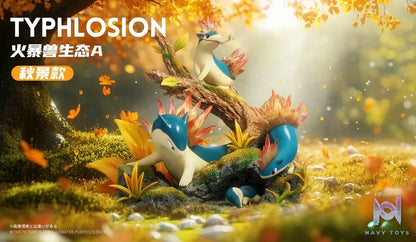 Sk Studio – Pokémon Ecological Series Typhlosion Evolution Set