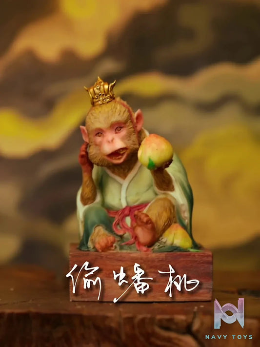 Manas SUM – “Stealing the Peaches of Immortality” Journey to the West Premium Series Wukong Original Art Statue (Licensed)
