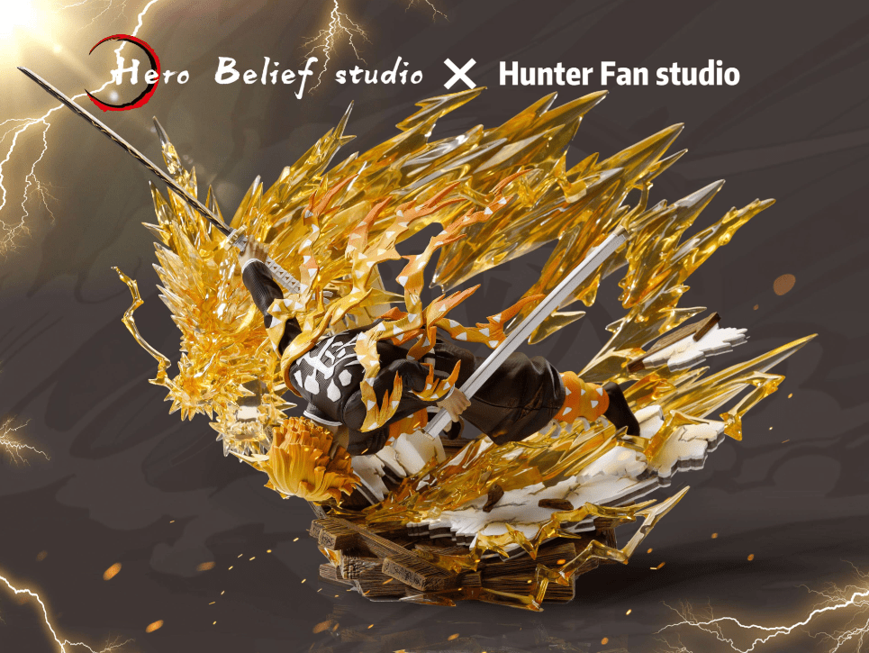 Zenitsu Agatsuma - Hero Belief x HF Studio resin statue hero belief studio anime figure