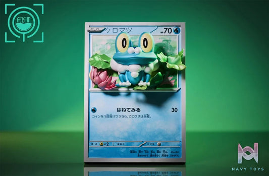 Froakie,Frogadier & Greninja resin statue Geisha Studio anime figure