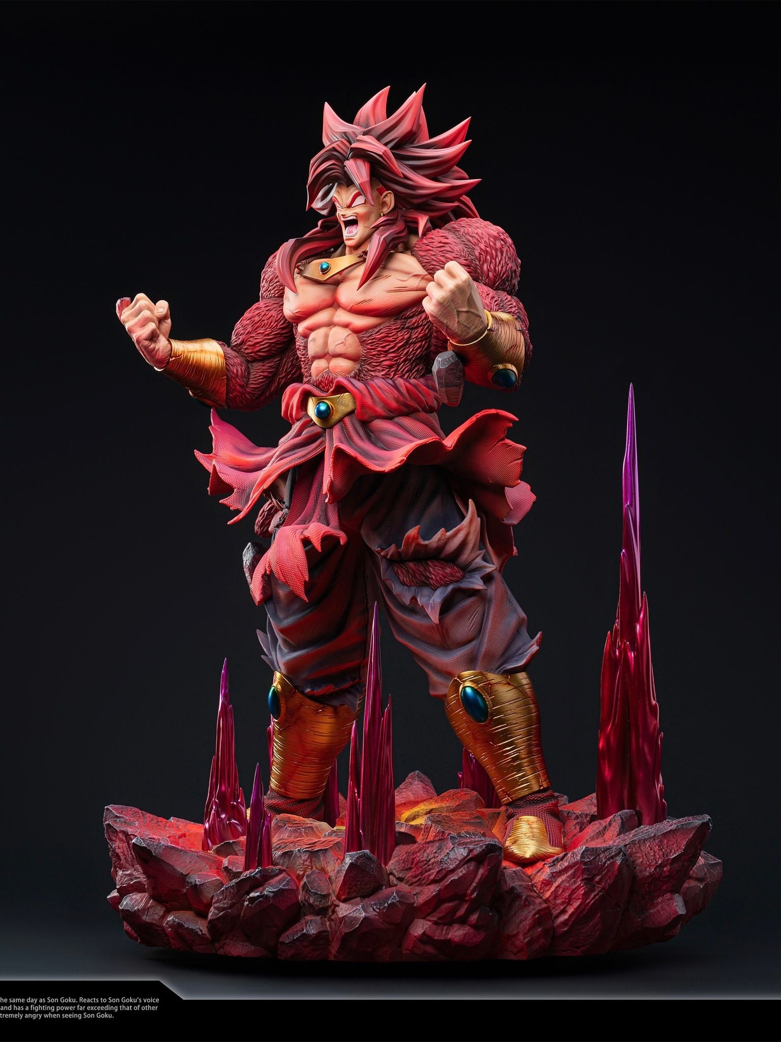 Broly Super Saiyan 4 - Dragon Ball - Dark Eyes Studio resin statue dark eyes Studio anime figure