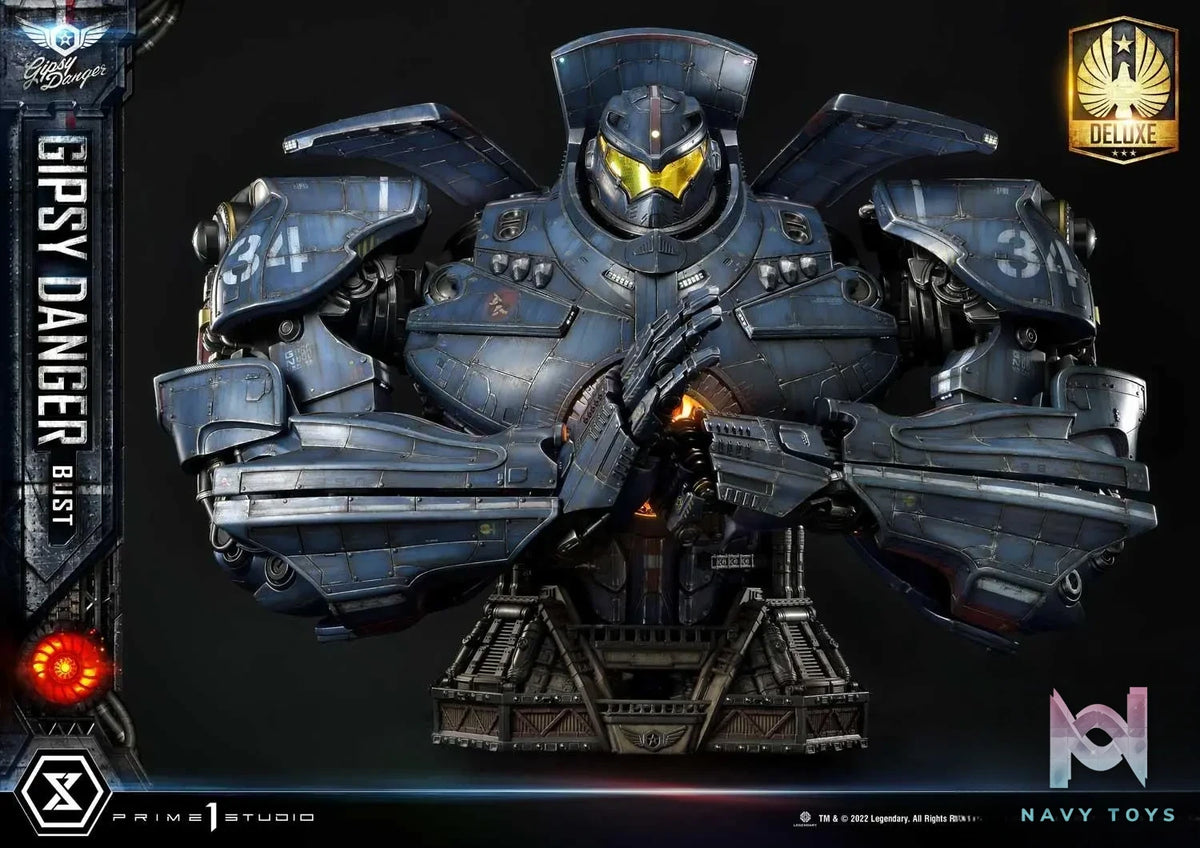 Prime 1 Studio – Life Size Bust Pacific Rim Gipsy Danger LSPACRIM-01 LSPACRIM-01DX (Licensed)