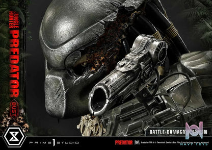 Prime 1 Studio – Premium Bust Predator (Film) Jungle Hunter Predator Battle-Damaged PBPR-03 (Licensed)