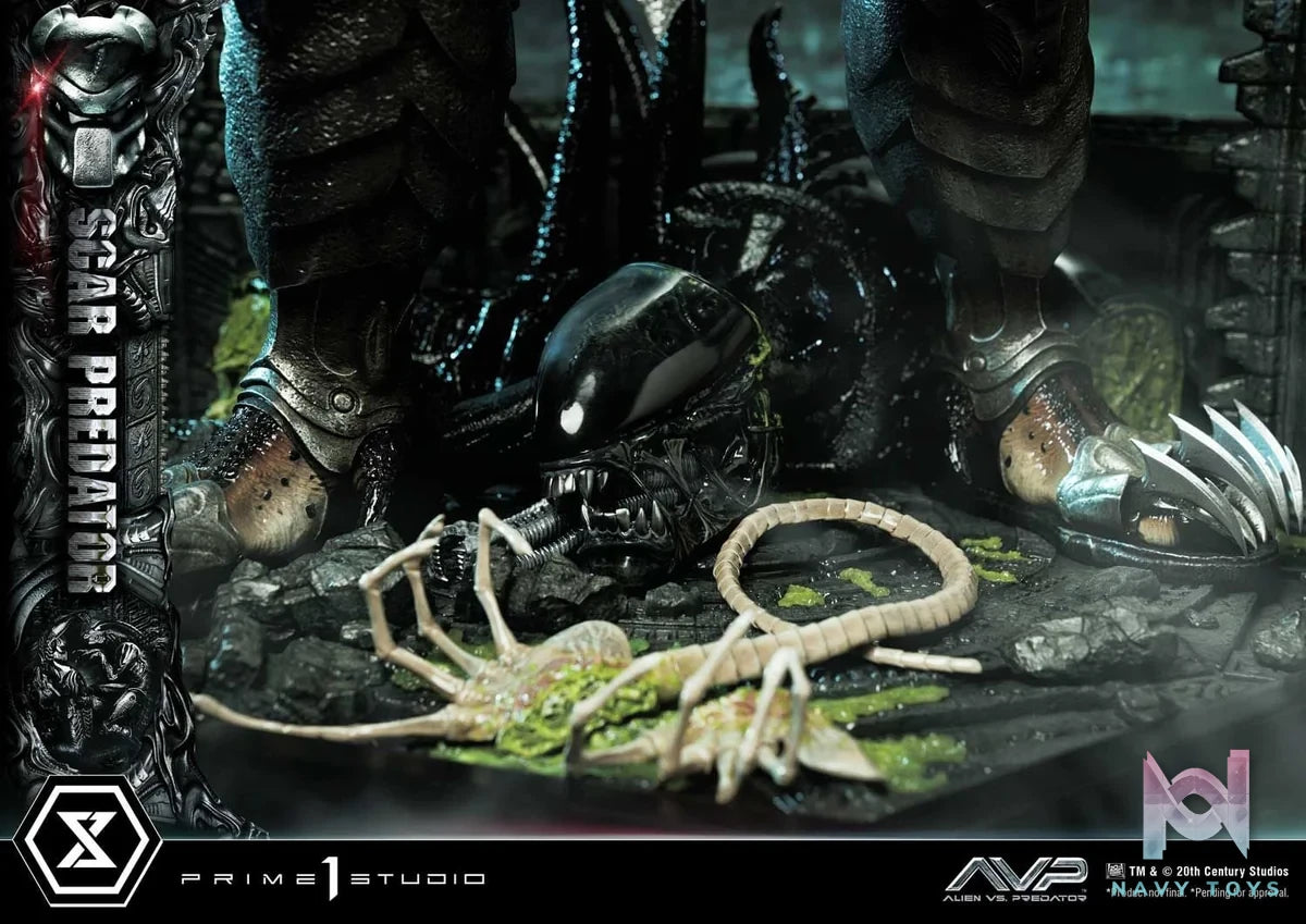 Scar Predator - Ailen vs.Predator - Prime 1 Studio (MMPR - 04DXS) resin statue Prime 1 Studio anime figure