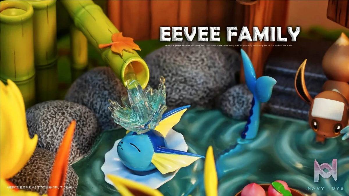 TiaoTiao Hall Studio & CM Studio – Pokémon Ecological Landscape Series Eevee Hot Spring
