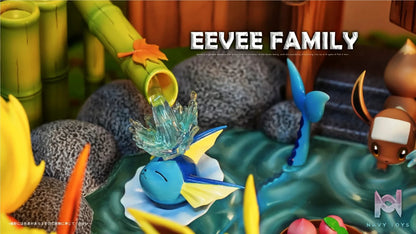 TiaoTiao Hall Studio & CM Studio – Pokémon Ecological Landscape Series Eevee Hot Spring