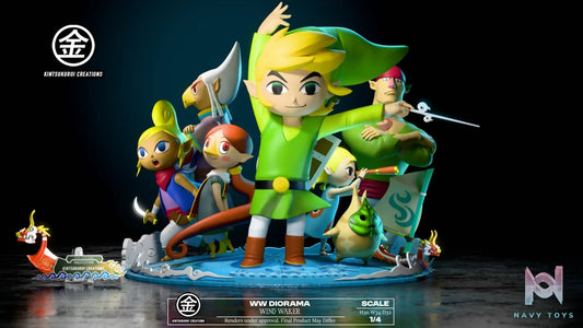 Kintsukuroi Creations Studio – The Legend of Zelda Wind Waker Diorama