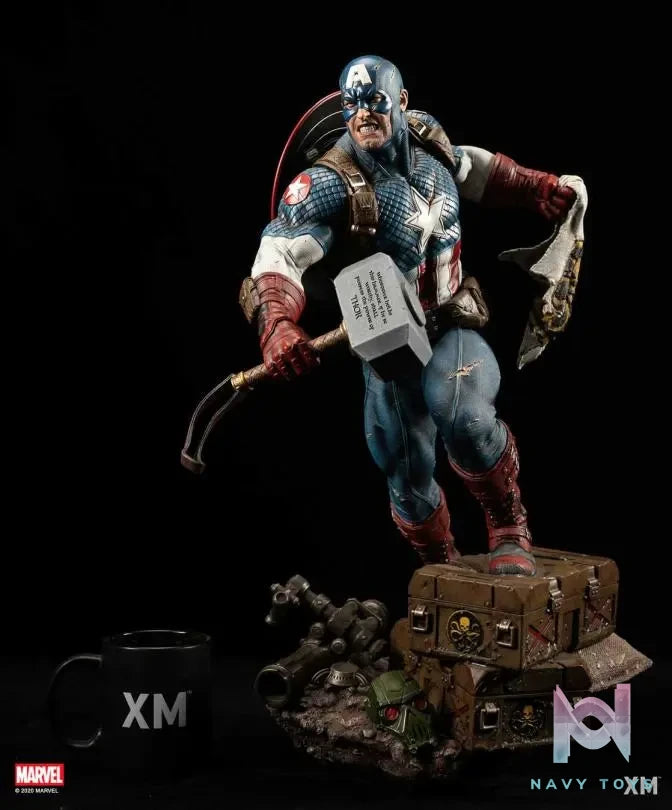XM Studio – Ultimate Captain America 1/4 Scale Premium Collectible Statue Marvel (Licensed)