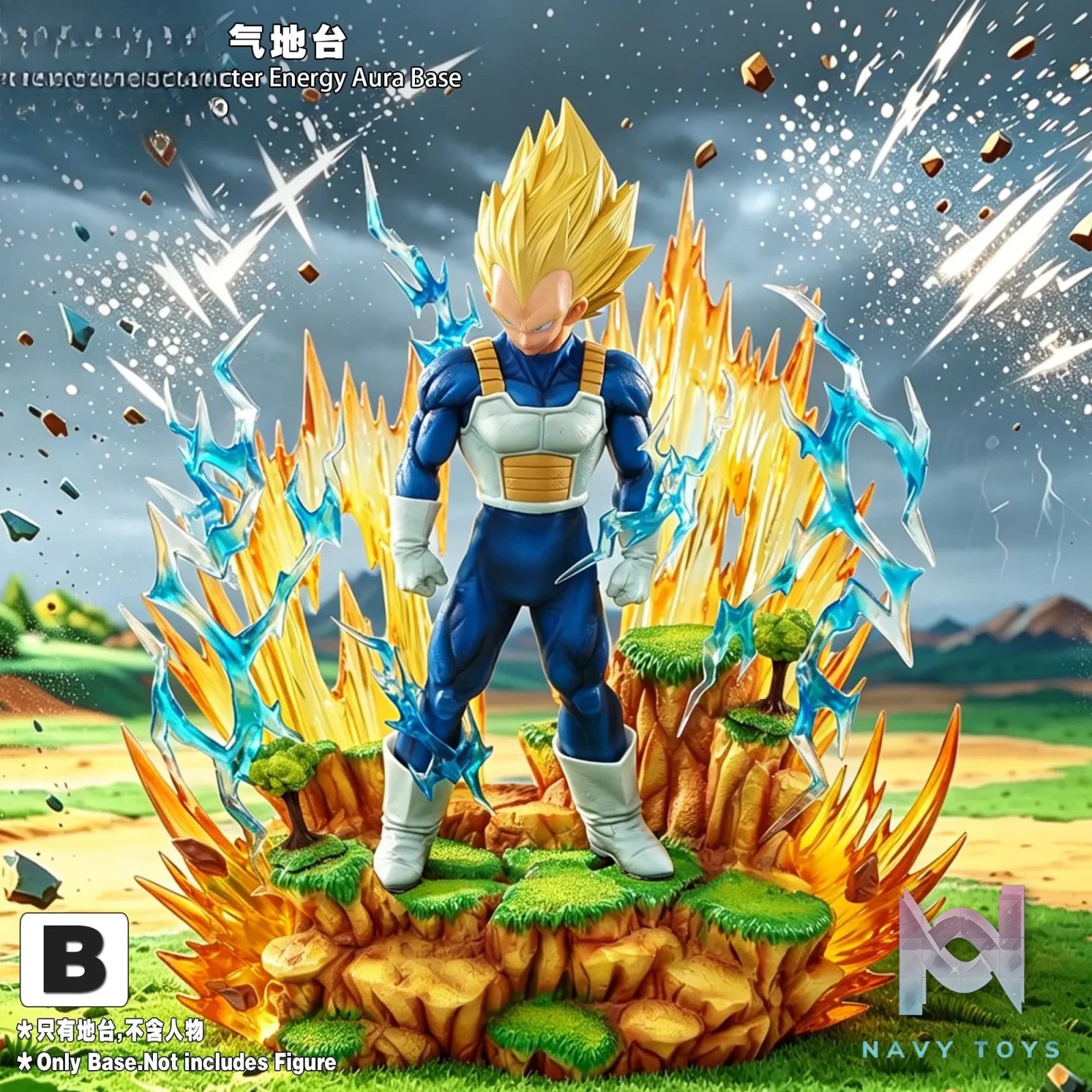 Jacksdo Studio – Character Energy Aura Base Dragon Ball