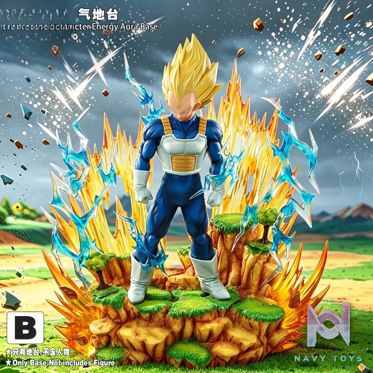 Jacksdo Studio – Character Energy Aura Base Dragon Ball