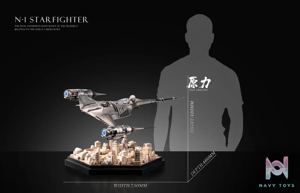 Force Studio – Star Wars Mandalorian N1 Starfighter – Free flying！