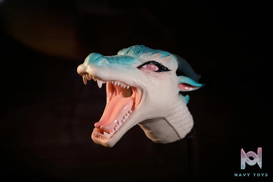 Shanhai Bozhu Studio – Dragon Head Silicone Manual Masturbator (Licensed)
