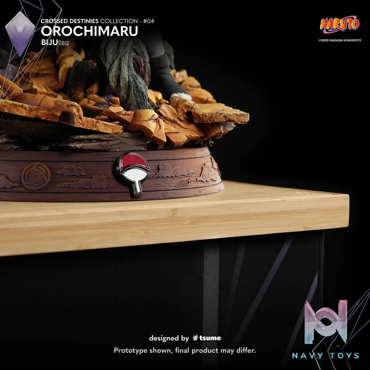 TSUME Studio - Naruto Orochimaru BIJUtsu (Licensed) resin statue Navy Toys anime figure