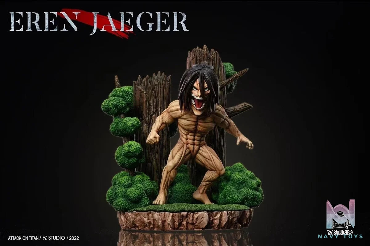 Eren Yeager resin statue yz studio anime figure
