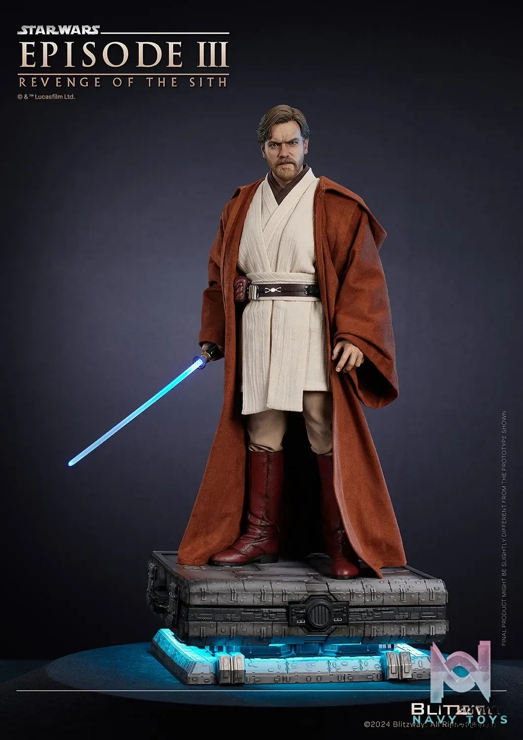 Blitzway Studio – Superb Scale Statue Star Wars Obi-Wan Kenobi 1/4 Scale Action Satue BW-SS-22902 (Licensed)