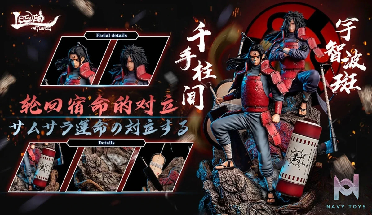 L Seven Studios – Naruto Hashirama Senju and Madara Uchiha