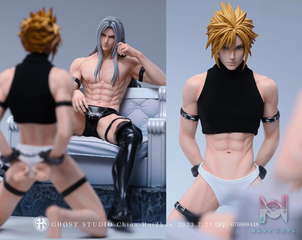 Ghost Studio – Final Fantasy VII Sephiroth & Cloud Strife in Imprisonment