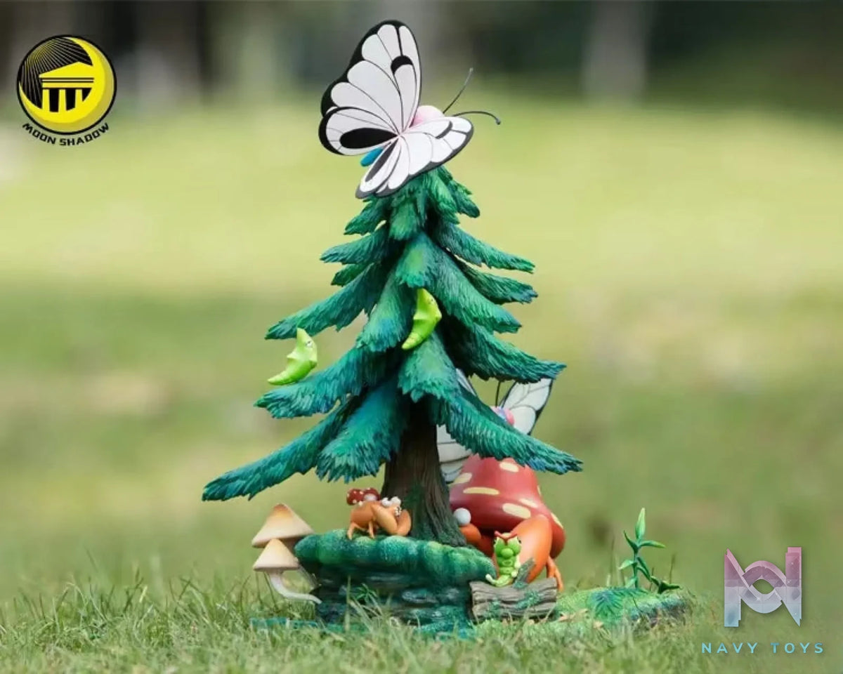 Moon Shadow Studio – Pokémon Natural Forest Series #1 Butterfree & Parasect Family