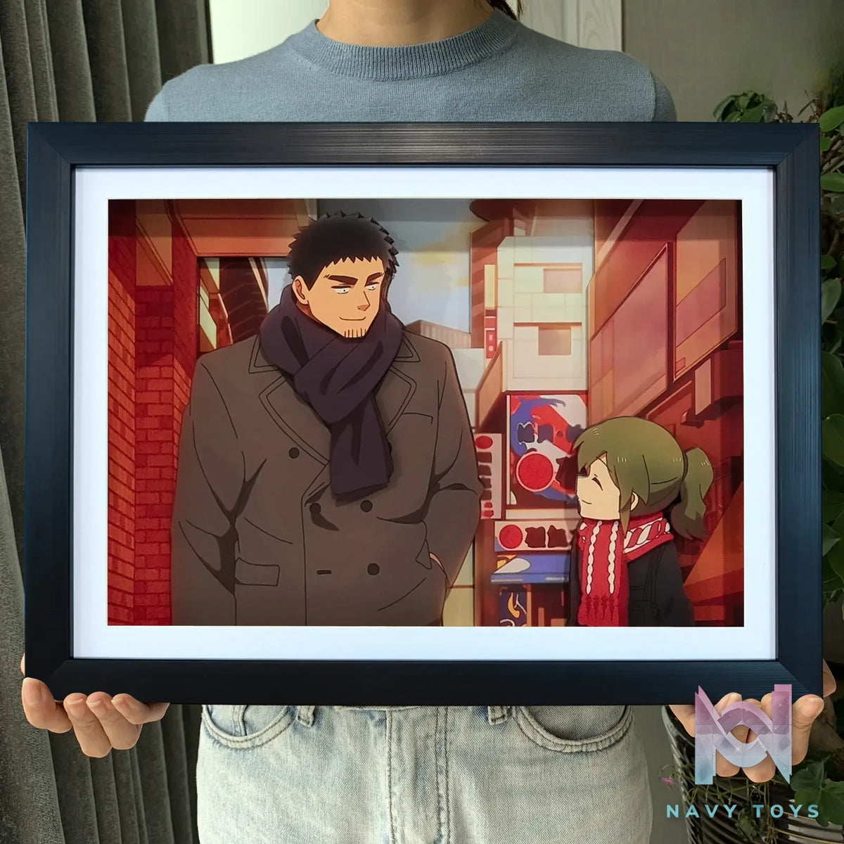 KALA HOME Studio – Futaba Igarashi X Harumi Takeda 3D Decorative Painting My Senpai Is Annoying