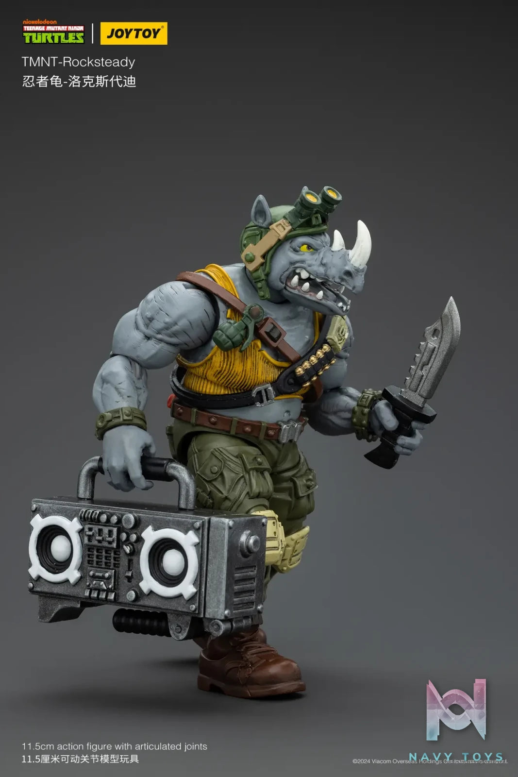 JOYTOY Studio – TMNT Beebop Rocksteady JT8476 JT8469 (Licensed)