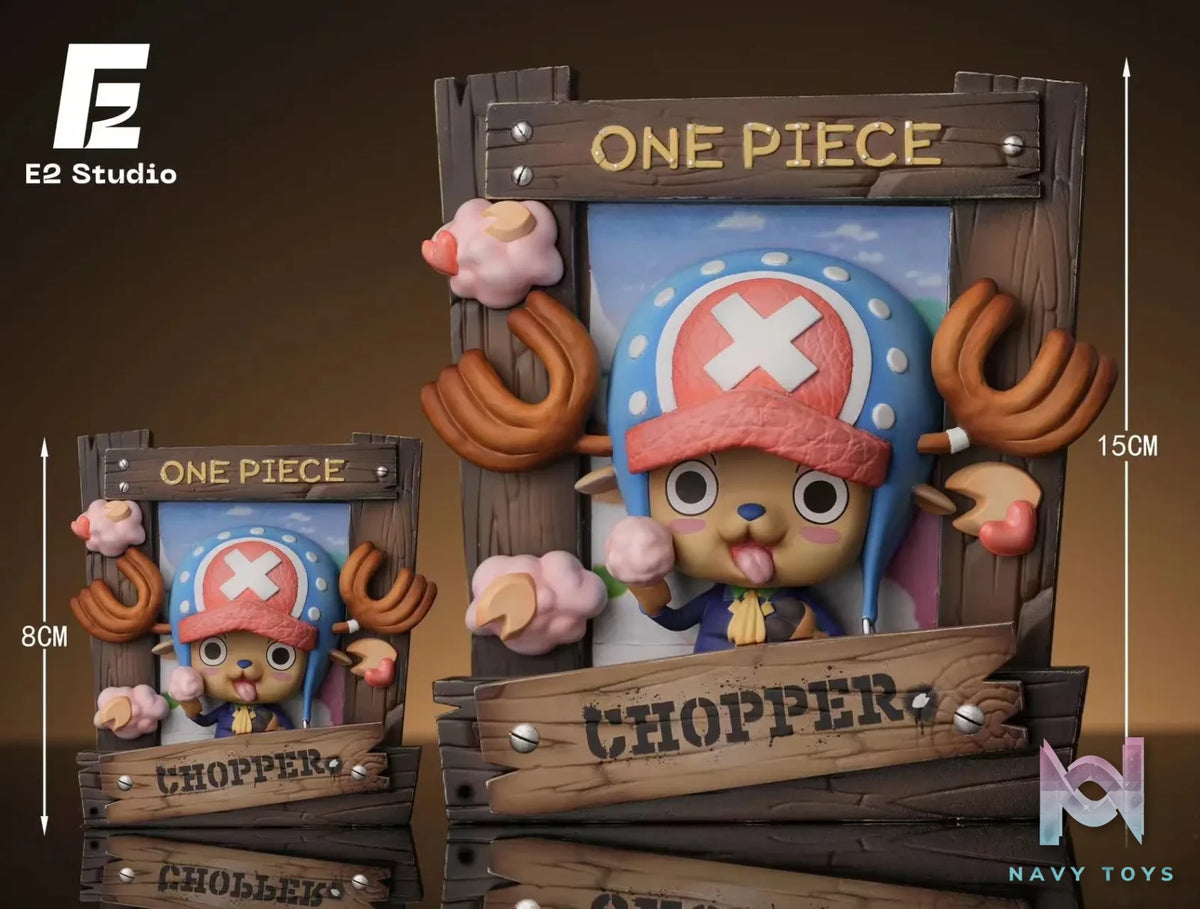E2 Studio – One Piece Baby Photo Frame Series Luffy & Chopper & Zoro & Nami
