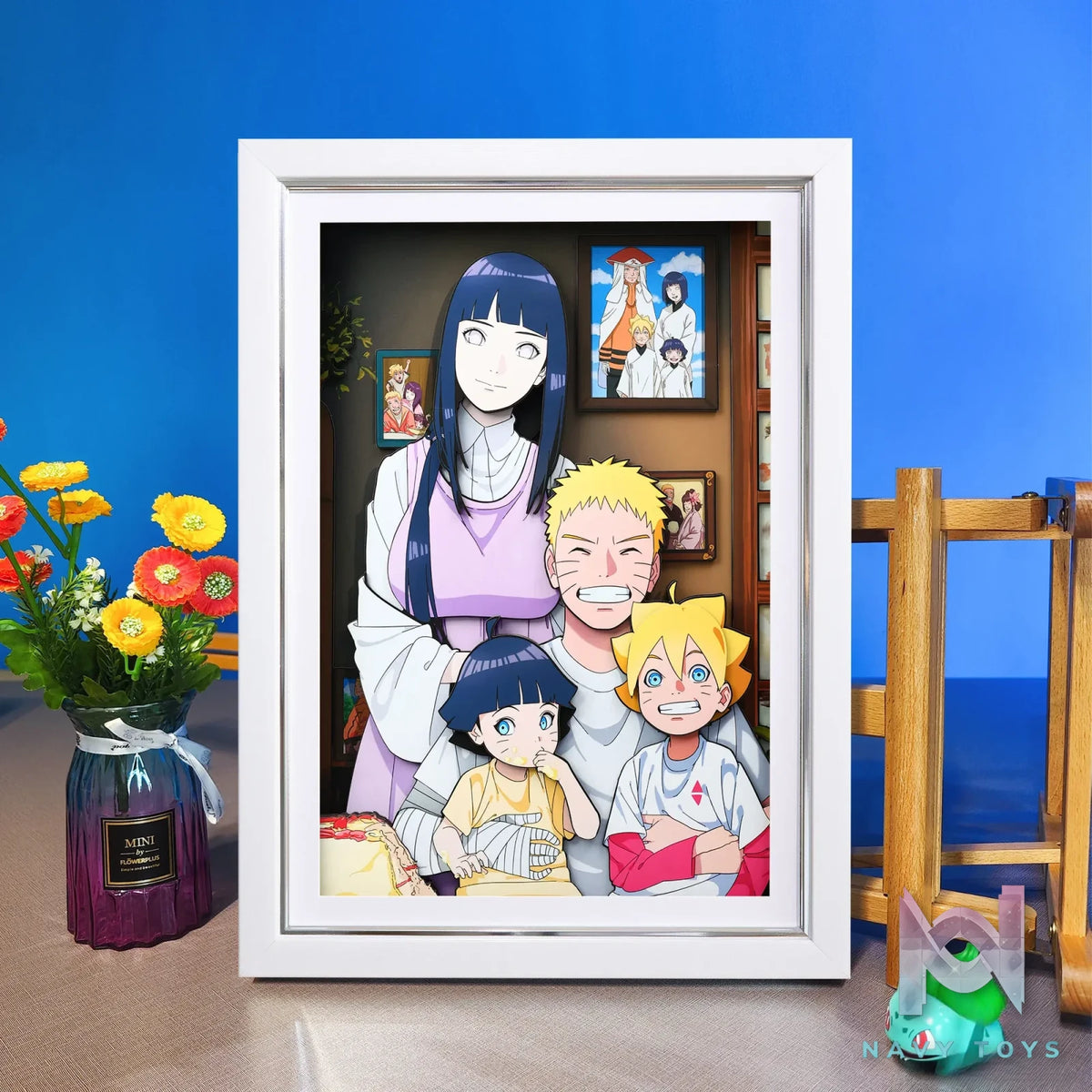 Yu Zhi Jiang Studio – Naruto Multiple Characters Series #9 3D Decorative Painting Naruto