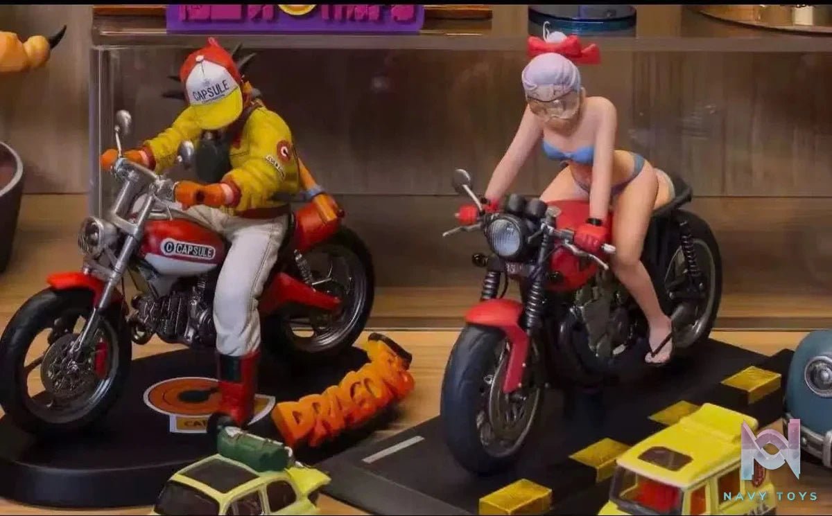 Goku Motorbike Resin Recast Statue - Dragon Ball - Kt Studio resin statue Recast anime figure